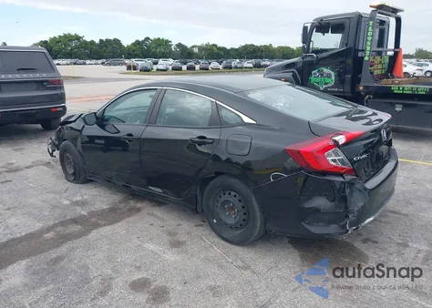 2020 Honda Civic Lx z USA, uszkodzony, nr VIN 2HGFC2F65LH518583